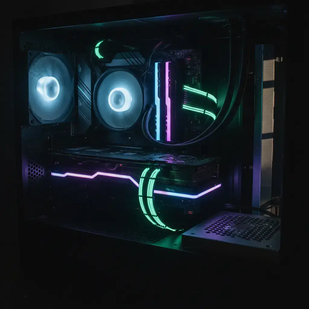 Tech components inside
